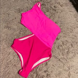 One piece bathing suit